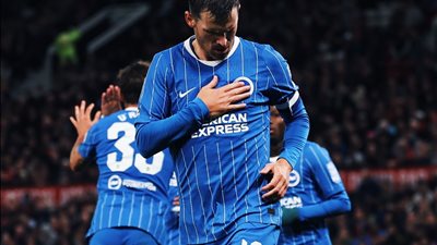 فيديو أهداف مباراة مانشستر يونايتد وبرايتون