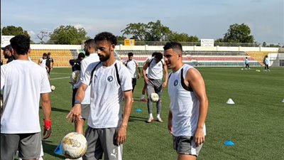بيراميدز يختتم تدريباته في جوبا قبل مواجهة المريخ بنتيو بدوري الأبطال
