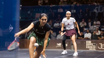 أمينة عرفي تتأهل لنهائي بطولة CIB مصر الدولية للإسكواش وتواجه هانيا الحمامي